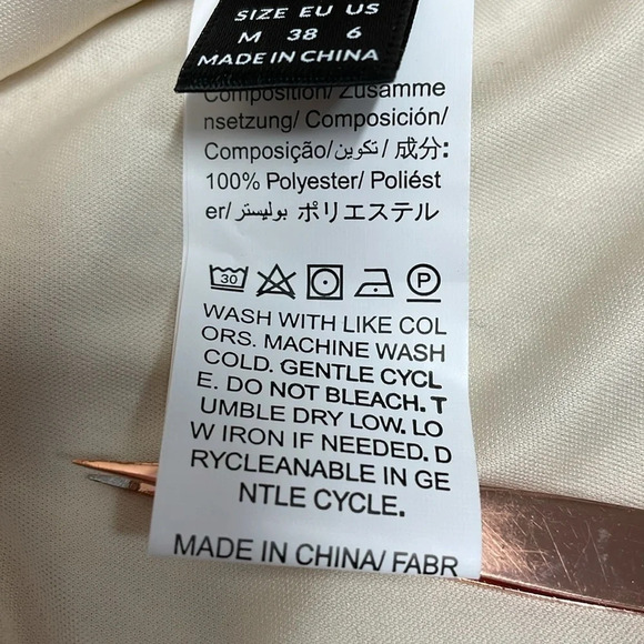 NWOT Shein Gold Sequin Sleeveless Top M - Picture 8 of 11